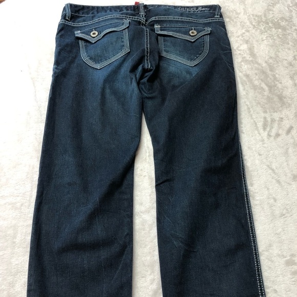 Guess Flirty Skinny Stretch Dark Wash Jeans 32 - Picture 5 of 13